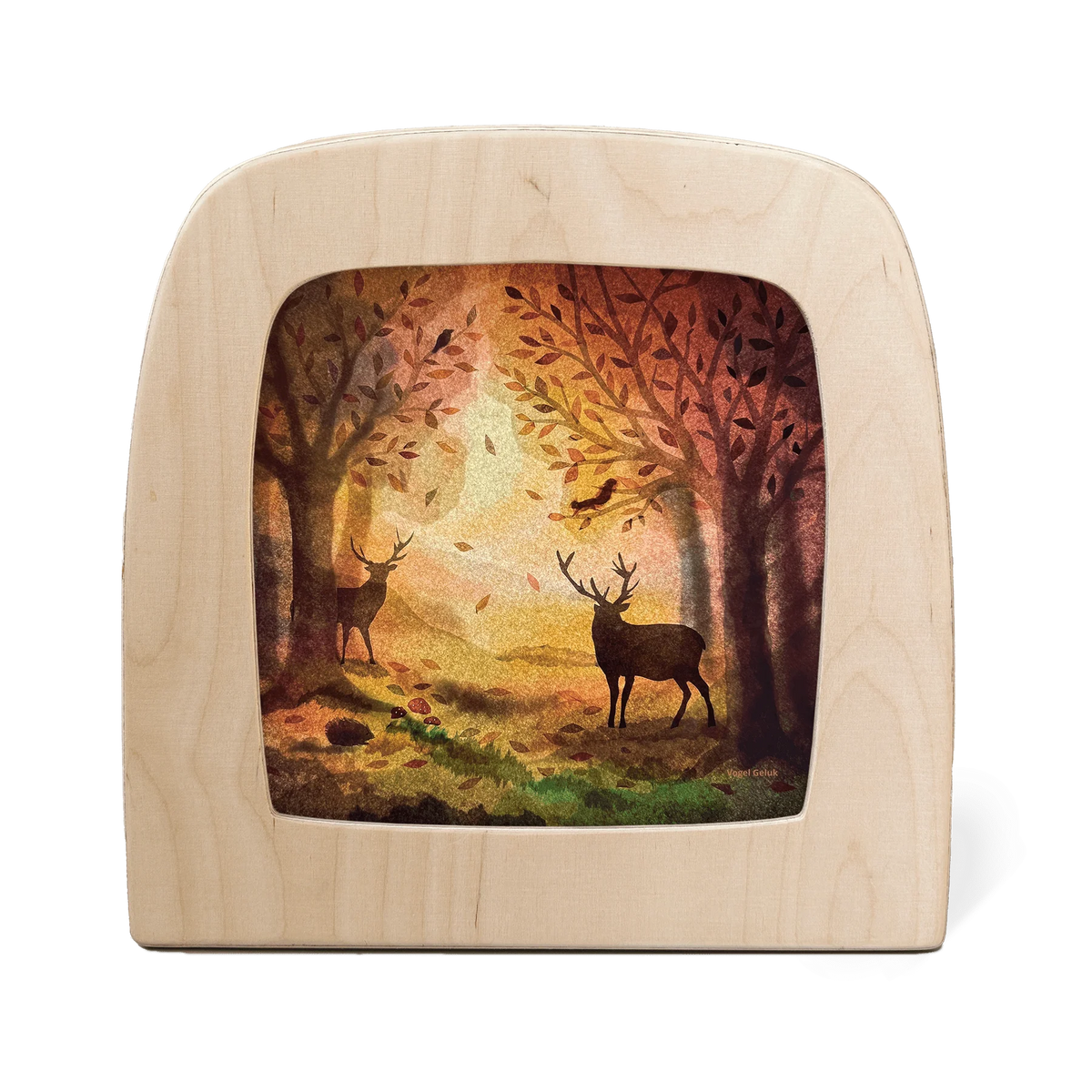 OP BESTELLING Silhouette Toxerlux lamp | Vogel Geluk - Komorebi