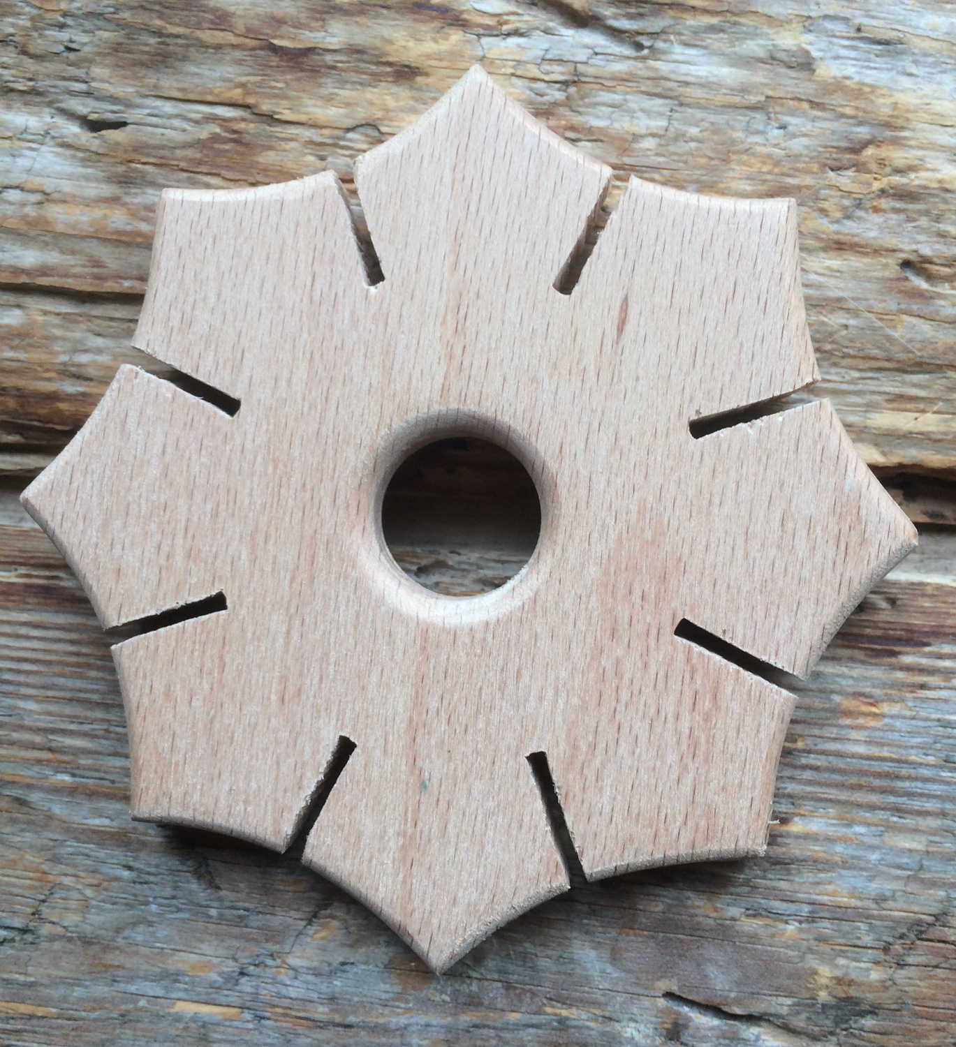 Weef- knoopster met katoen