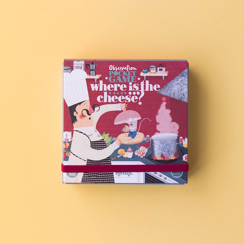 Pocket spel | Where is the cheese?