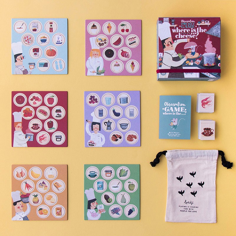 Pocket spel | Where is the cheese?