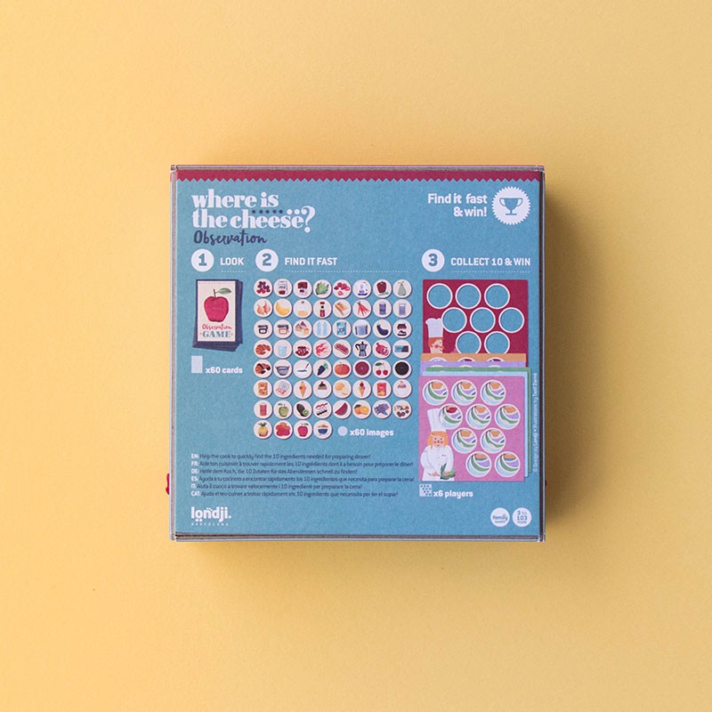 Pocket spel | Where is the cheese?