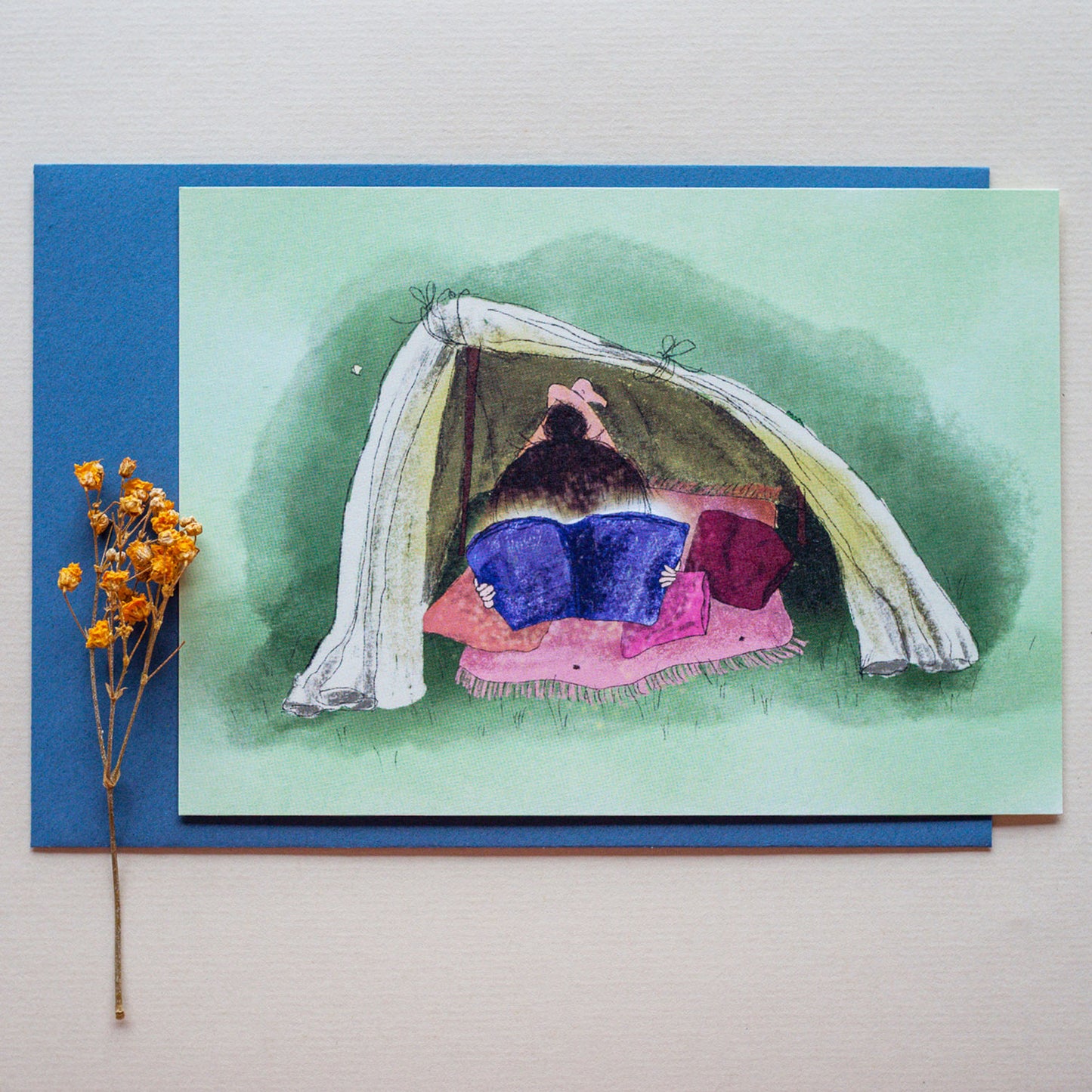 Wenskaart | Verdwalen in verhalen