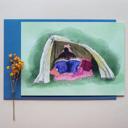 Wenskaart | Verdwalen in verhalen