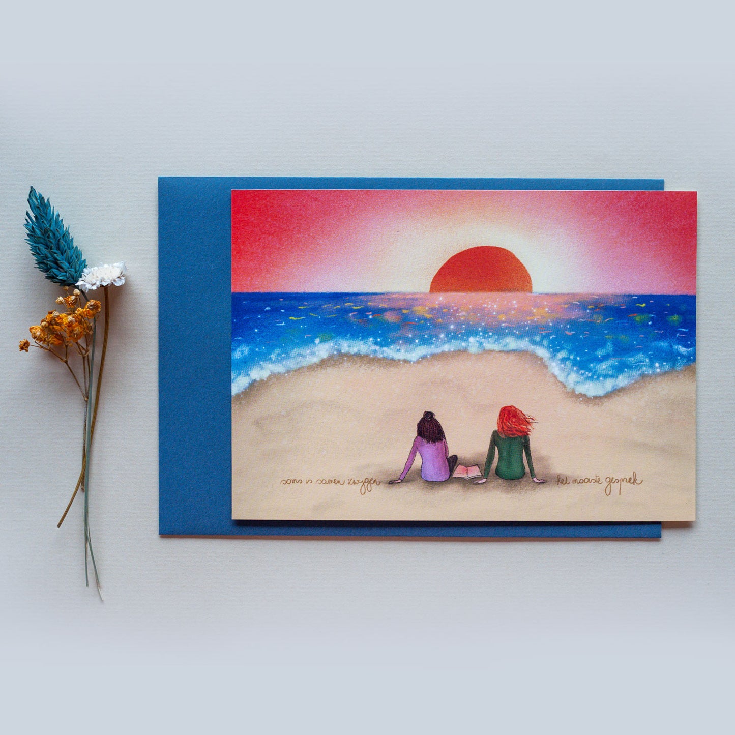 Wenskaart | Het mooiste gesprek